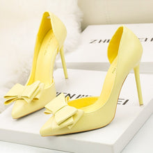 Load image into Gallery viewer, 2020 Fashion Delicate High Heel Shoes Pumps Pointed Toe 10.5CM Thin Dress Shoes
