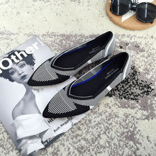 Load image into Gallery viewer, Loafers shoes Soft Sole 3D Wool Knitted Pregnant Moccasins women