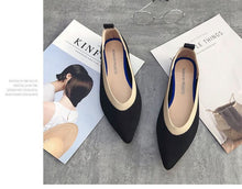 Load image into Gallery viewer, Loafers shoes Soft Sole 3D Wool Knitted Pregnant Moccasins women