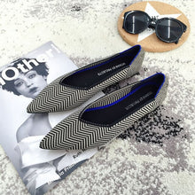 Load image into Gallery viewer, Loafers shoes Soft Sole 3D Wool Knitted Pregnant Moccasins women