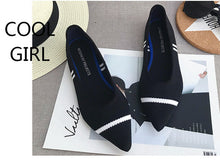 Load image into Gallery viewer, Loafers shoes Soft Sole 3D Wool Knitted Pregnant Moccasins women