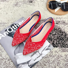 Load image into Gallery viewer, Loafers shoes Soft Sole 3D Wool Knitted Pregnant Moccasins women