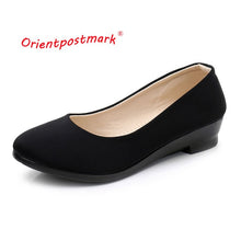 Load image into Gallery viewer, Women Ballet Bow Loafers Women&#39;s Pregnant Wedges Shoes