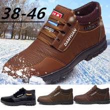 Load image into Gallery viewer, Non-slip Winter Boots Men Plus Size 12