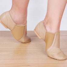 Load image into Gallery viewer, Genuine Leather Stretch Jazz  Excercise Shoe for women