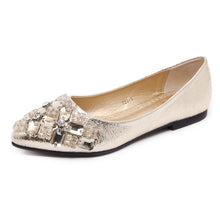 Load image into Gallery viewer, Flats Shoes Woman 2020  Comfort Rhinestones Casual Flats zapatos mujer