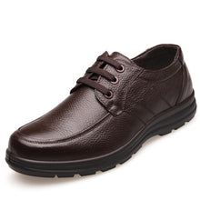 Load image into Gallery viewer, Leather Shoes Men Brand Footwear Non-slip Thick Sole Fashion