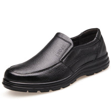 Load image into Gallery viewer, Leather Shoes Men Brand Footwear Non-slip Thick Sole Fashion
