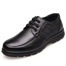Load image into Gallery viewer, Leather Shoes Men Brand Footwear Non-slip Thick Sole Fashion