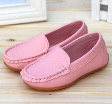 Load image into Gallery viewer, Children Casual Leather shoes Flat with Loafers