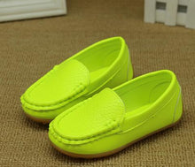 Load image into Gallery viewer, Children Casual Leather shoes Flat with Loafers
