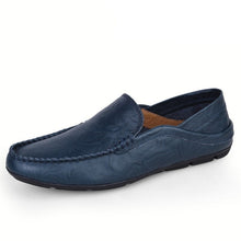Load image into Gallery viewer, men loafers, moccasins men genuine leather men&#39;s flats shoes