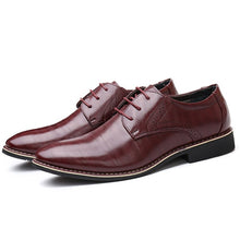 Load image into Gallery viewer, British Black Blue Shoes handmade For Mens