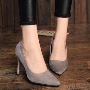 Hot Women Shoes Pointed Toe Pumps Patent Leather Heels