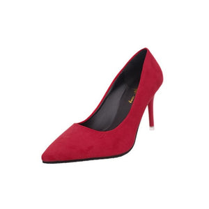 Hot Women Shoes Pointed Toe Pumps Patent Leather Heels