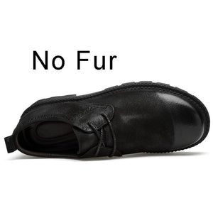 Leather Spring Autumn Designer Men Casual Walking Footwar Winter shoes
