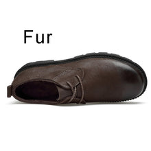 Load image into Gallery viewer, Leather Spring Autumn Designer Men Casual Walking Footwar Winter shoes