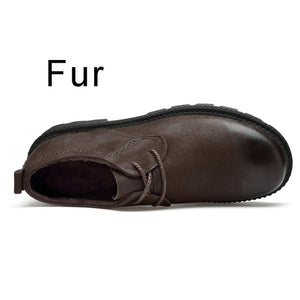 Leather Spring Autumn Designer Men Casual Walking Footwar Winter shoes
