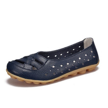 Load image into Gallery viewer, Ballet Flats Genuine Leather Shoes Women Soft Bottom Shoes Slip Shoes