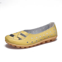 Load image into Gallery viewer, Ballet Flats Genuine Leather Shoes Women Soft Bottom Shoes Slip Shoes