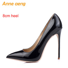 Load image into Gallery viewer, 12cm High thin Heels Women Pumps  Bridal Wedding Shoes Sexy Ladies
