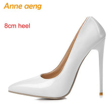 Load image into Gallery viewer, 12cm High thin Heels Women Pumps  Bridal Wedding Shoes Sexy Ladies