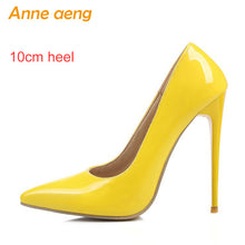 Load image into Gallery viewer, 12cm High thin Heels Women Pumps  Bridal Wedding Shoes Sexy Ladies