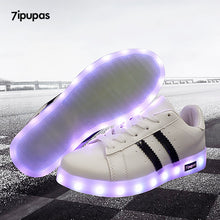 Load image into Gallery viewer, 7ipupas Led shoes Fashion Zapatos Hombre Led Light Shoe for unisex