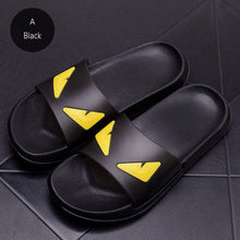 Load image into Gallery viewer, ASIFN Men&#39;s Slippers Flip Flops Slides Devil Eyes Cartoon
