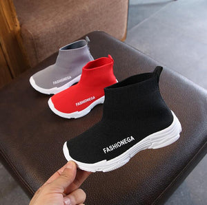 Solid color children's socks shoes 2020 spring autumn fashion