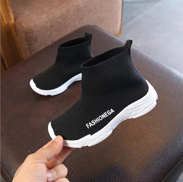 Solid color children's socks shoes 2020 spring autumn fashion
