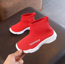 Load image into Gallery viewer, Solid color children&#39;s socks shoes 2020 spring autumn fashion