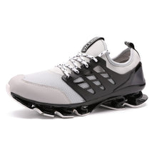 Load image into Gallery viewer, Men Vulcanized Shoes Causal Shoes Lace Up Sneakers VIP Brand Graffiti Men Summer Mesh Walking Shoes Outdoor Flats Sneakers Shoes