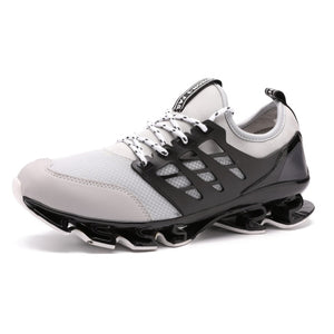Men Vulcanized Shoes Causal Shoes Lace Up Sneakers VIP Brand Graffiti Men Summer Mesh Walking Shoes Outdoor Flats Sneakers Shoes