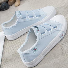 Load image into Gallery viewer, Women fashion 2020 Solid Superstar Hook Loop Vulcanize shoes Girls Zapatillas mujer