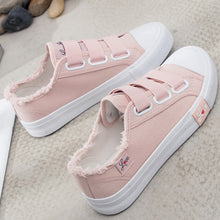 Load image into Gallery viewer, Women fashion 2020 Solid Superstar Hook Loop Vulcanize shoes Girls Zapatillas mujer