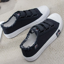 Load image into Gallery viewer, Women fashion 2020 Solid Superstar Hook Loop Vulcanize shoes Girls Zapatillas mujer