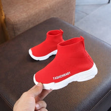 Load image into Gallery viewer, new fashionable net breathable sports running shoes for kids shoes