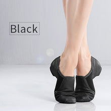 Load image into Gallery viewer, Genuine Leather Shoes Soft Dancing Unisex Slip On Jazz Dance