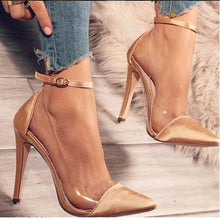 Load image into Gallery viewer, 2020 sexy woman black bridal wedding shoes