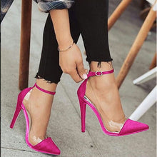 Load image into Gallery viewer, 2020 sexy woman black bridal wedding shoes