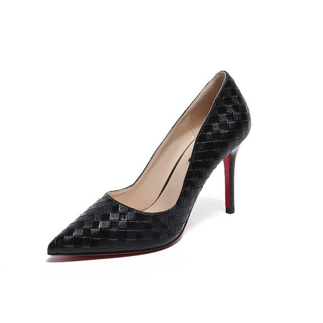 Europe Sexy Women Red Bottom High Heels Pumps Spring/Autumn 2020 Shoes