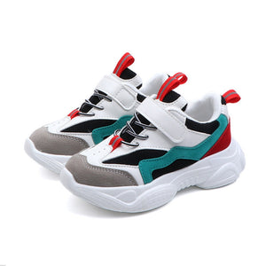 2020 New Spring Kids Shoes Mesh Color Matching Children