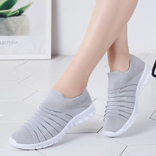 Load image into Gallery viewer, Sneakers Women Flats Shoes Summer Breathable Flying Weaving