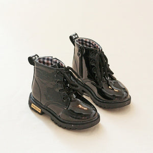 2020 New Children Shoes PU Waterproof leather boots Kids Fashion Sneakers