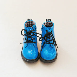 2020 New Children Shoes PU Waterproof leather boots Kids Fashion Sneakers