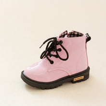 Load image into Gallery viewer, 2020 New Children Shoes PU Waterproof leather boots Kids Fashion Sneakers