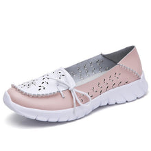Load image into Gallery viewer, CAGILKZEL 2020 Fashion Women Flats Shoes Genuine Leather Shoes moccasins