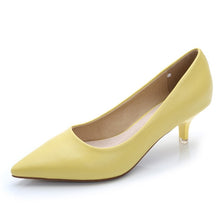 Load image into Gallery viewer, 2020 Ladies Pumps Genuine Leather Sheepskin Material High Heel Women&#39;s Pumps