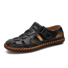 Load image into Gallery viewer, Genuine Cow Leather  2020  Summer Handmade Men Shoes